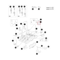 Thule Plastik Abschlusskappe