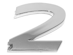 Eufab 3D Car-Logo, Zahl 2