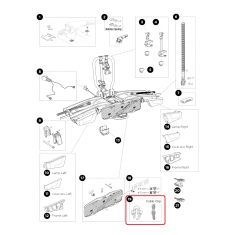 Thule Kabelclip