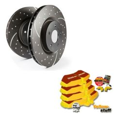 B08 Kit Turbo Groove Disc +Yellowstuff Bremsbeläge