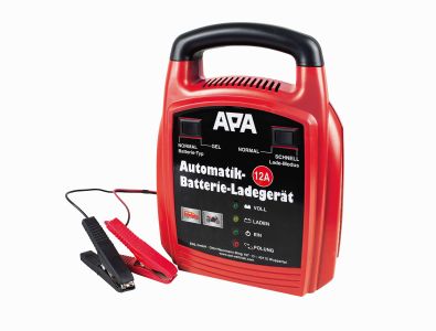 APA Batterieladegerät 12/24V 10A 16649 Kfz-Ladegerät 12