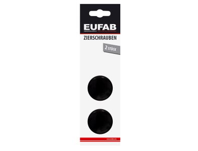 Eufab Zierschrauben 32mm Fb. schwarz - Cartuningpoint.de