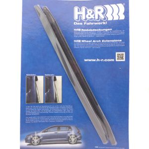 H&R Radabdeckung Kotflügelverbreiterung Radlaufleiste 7mm schwarz