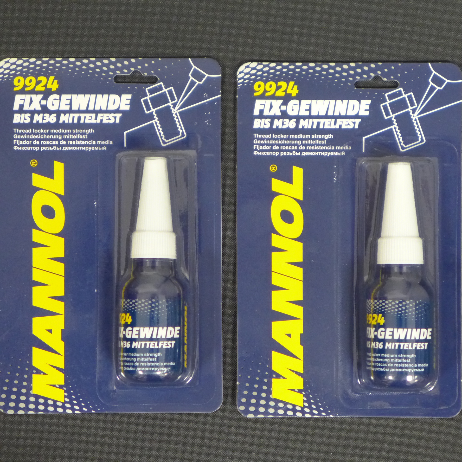 Mannol Fix-Gewinde Schraubensicherung Mittelfest Hochfest 10/50ml