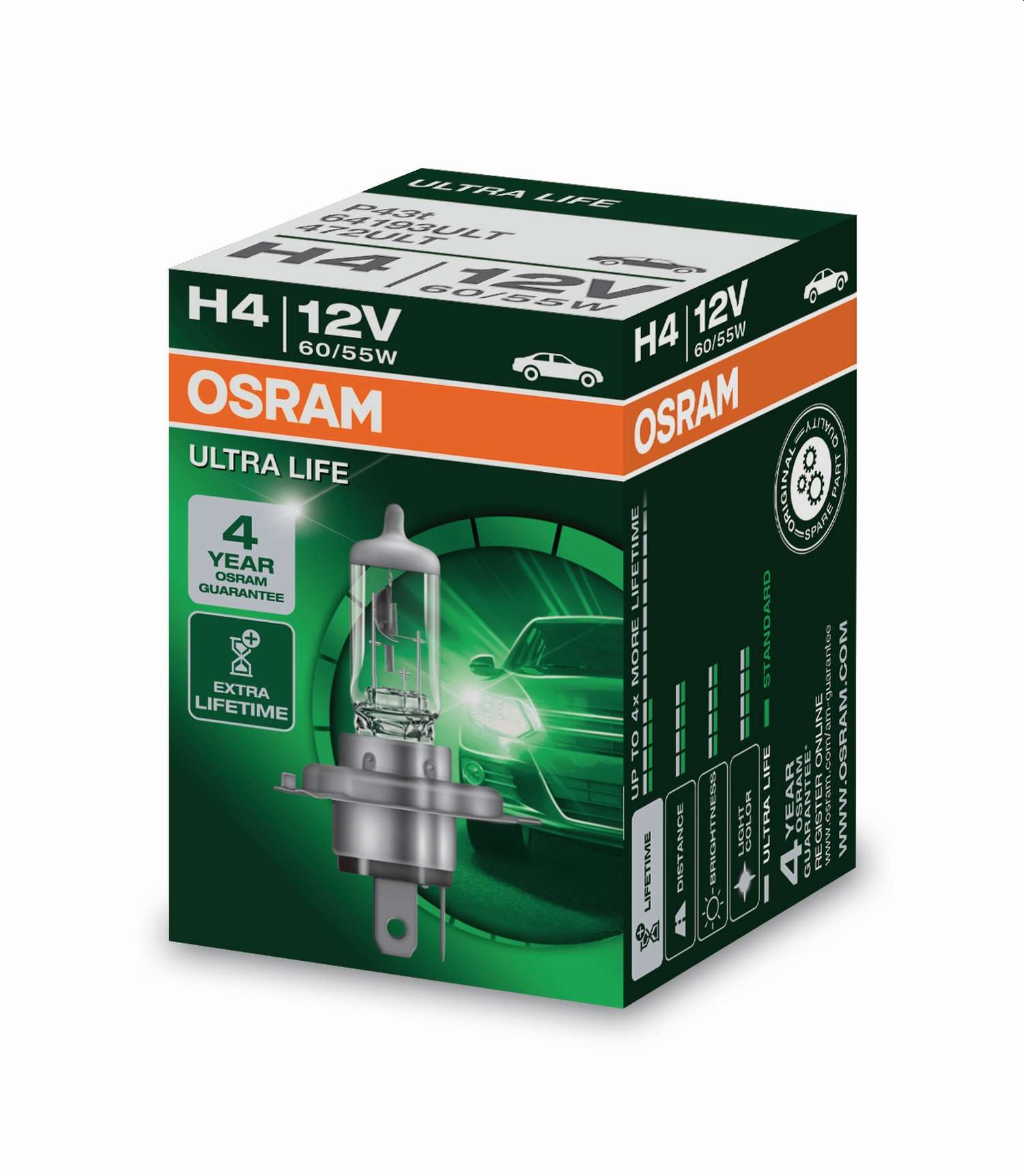 Osram Bilux 64193 H4 60 55w Купить