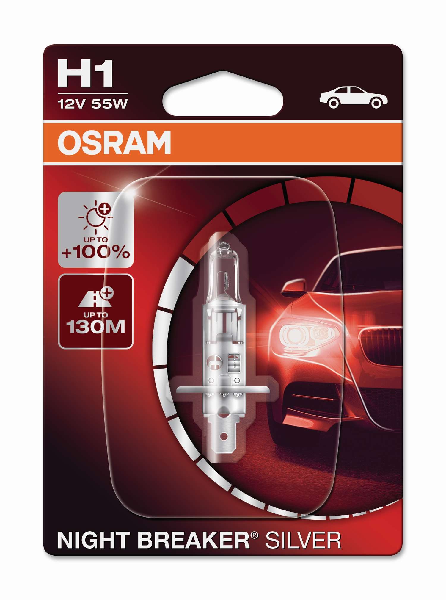 Osram Night Breaker Silver Halogen H1 H4 H7 H11 Alle Typen Freie Wahl 1Stk.