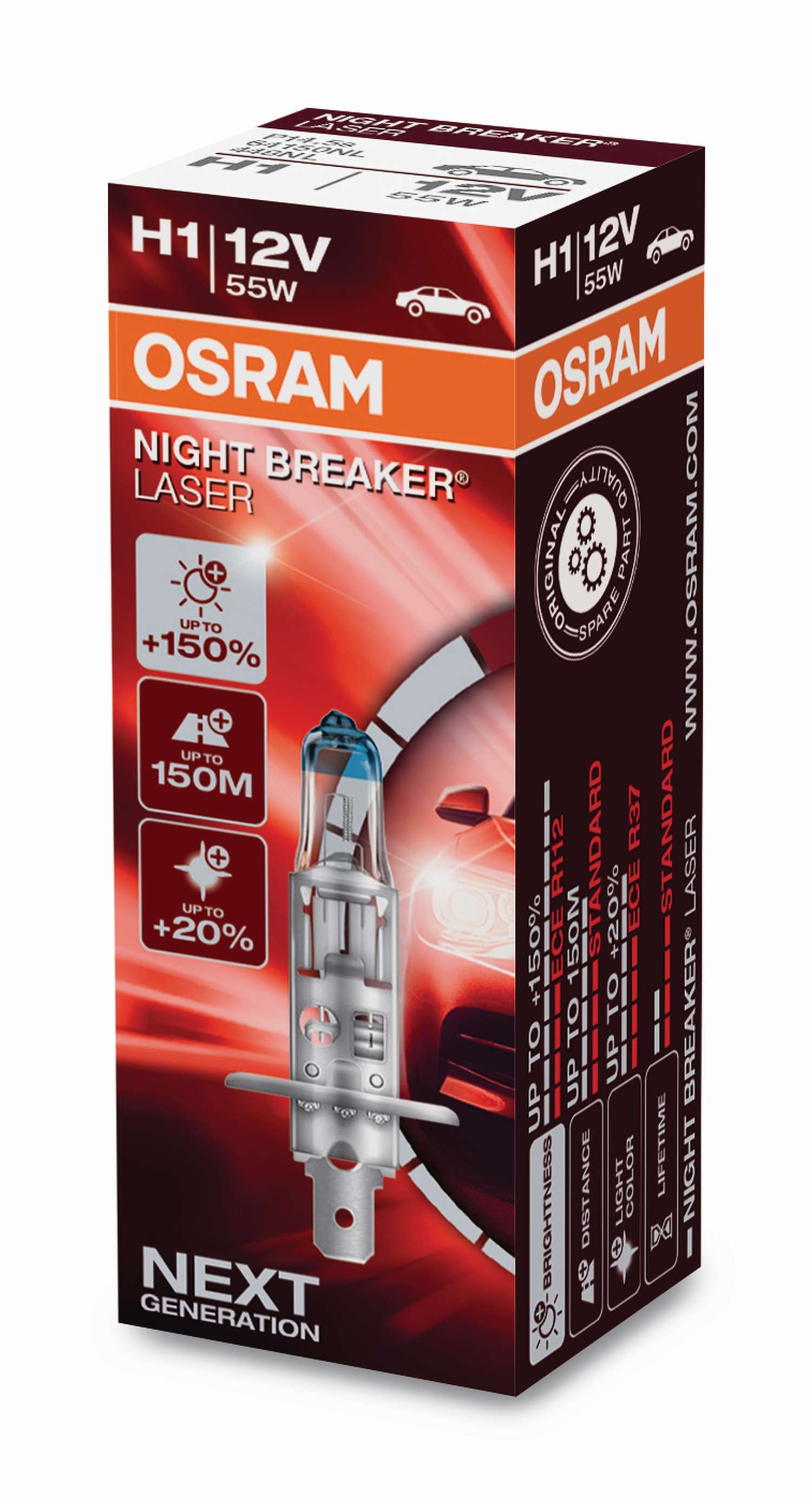 Osram Night Breaker 200 Laser Silver Cool Blue Ultra Life Xenon All Types  Fr