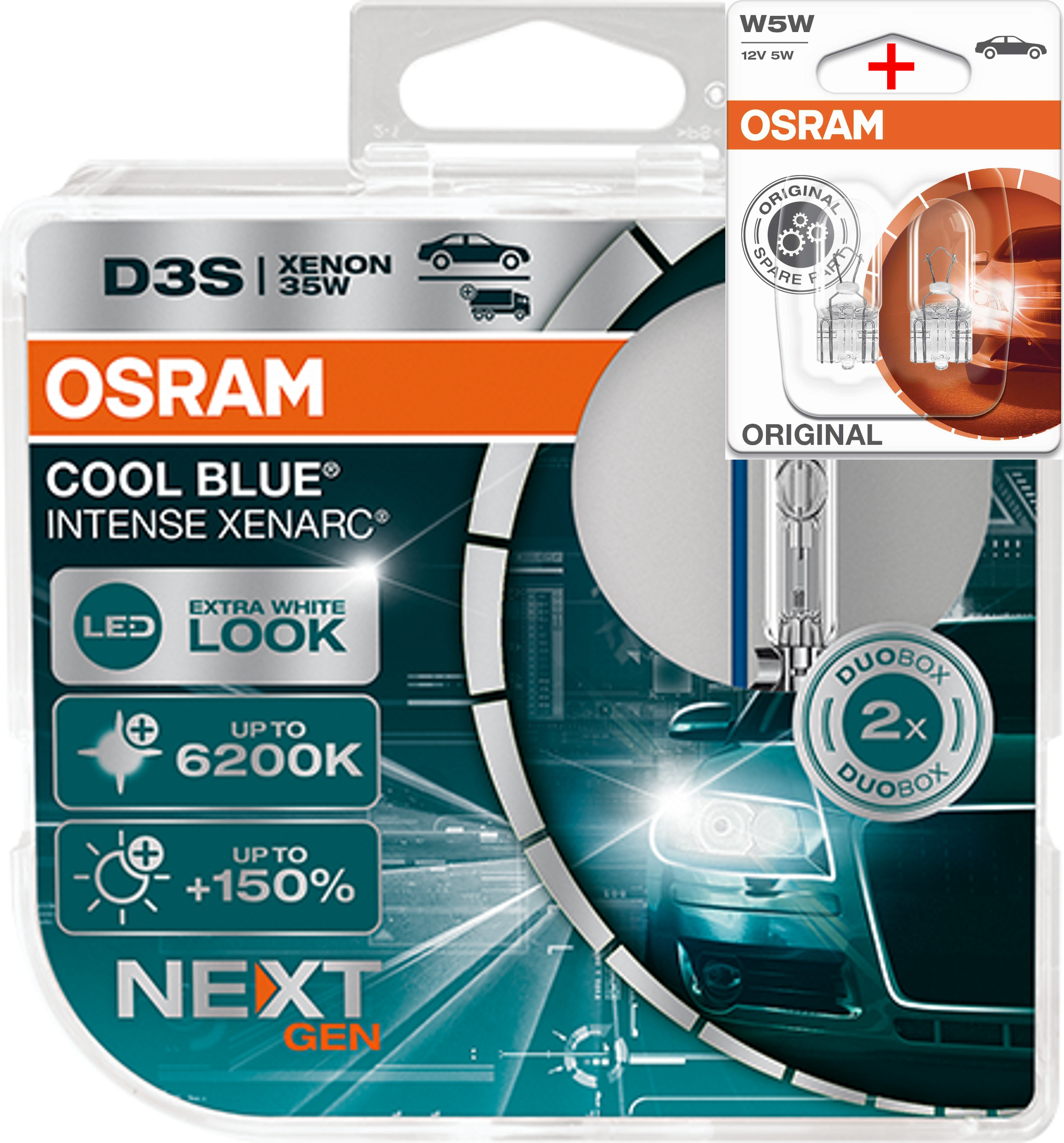 Osram NightBreaker Laser CoolBlue Xenarc UltraLife Alle Typen Freie Wahl 2  St