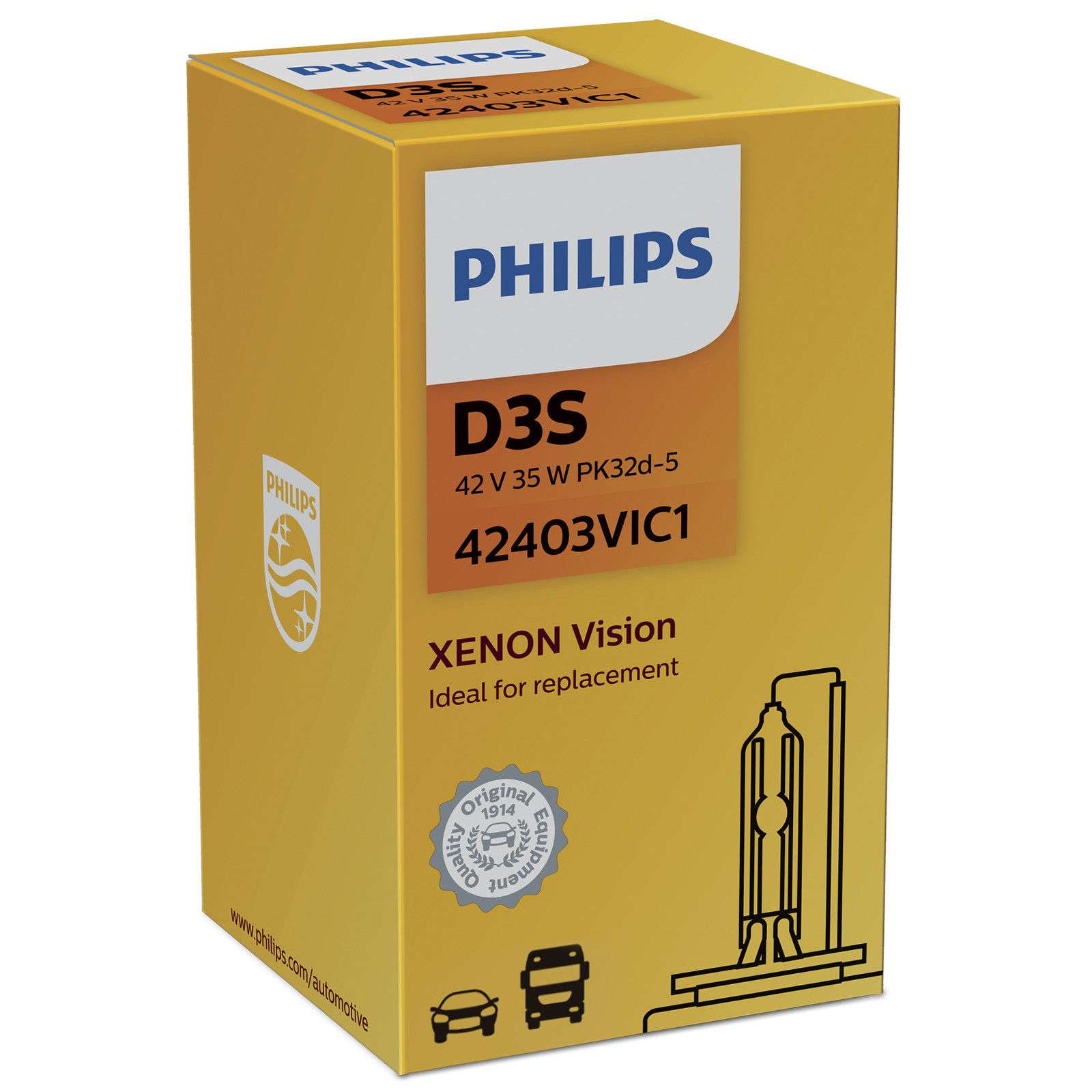 Philips Xenon LongLife White X-treme Vision D1 D2 D3 D4 D5 D8 All Types Free... - Picture 19 of 26